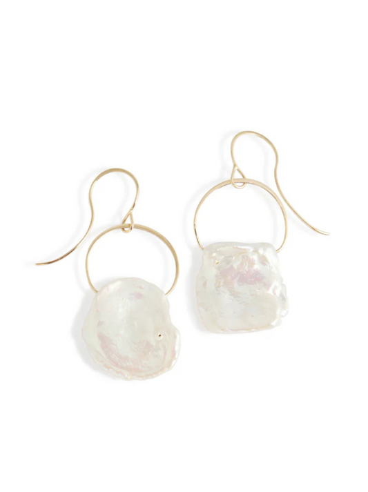 Keshi Pearl Earrings