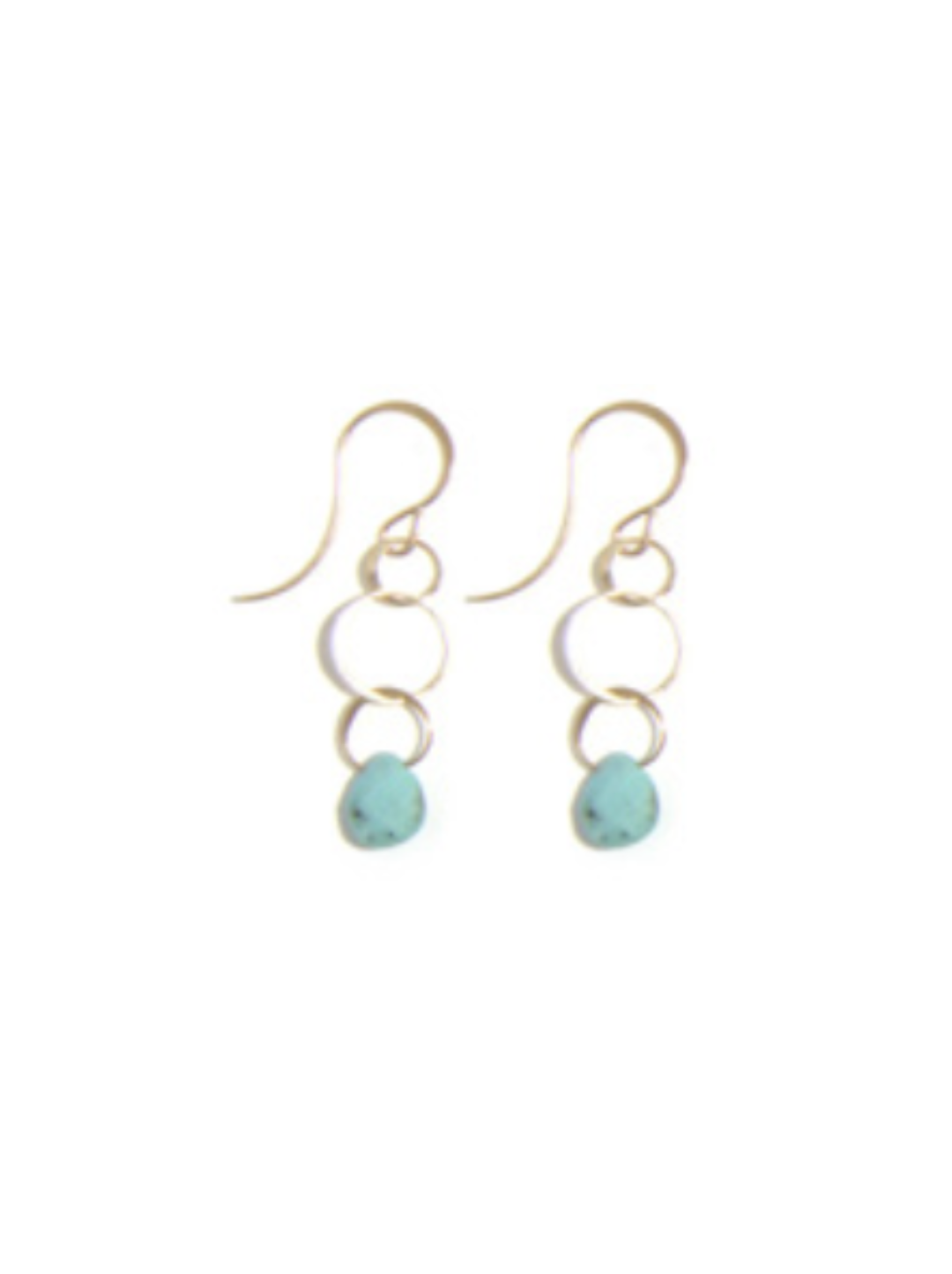 Turquoise Single Drop Earrings