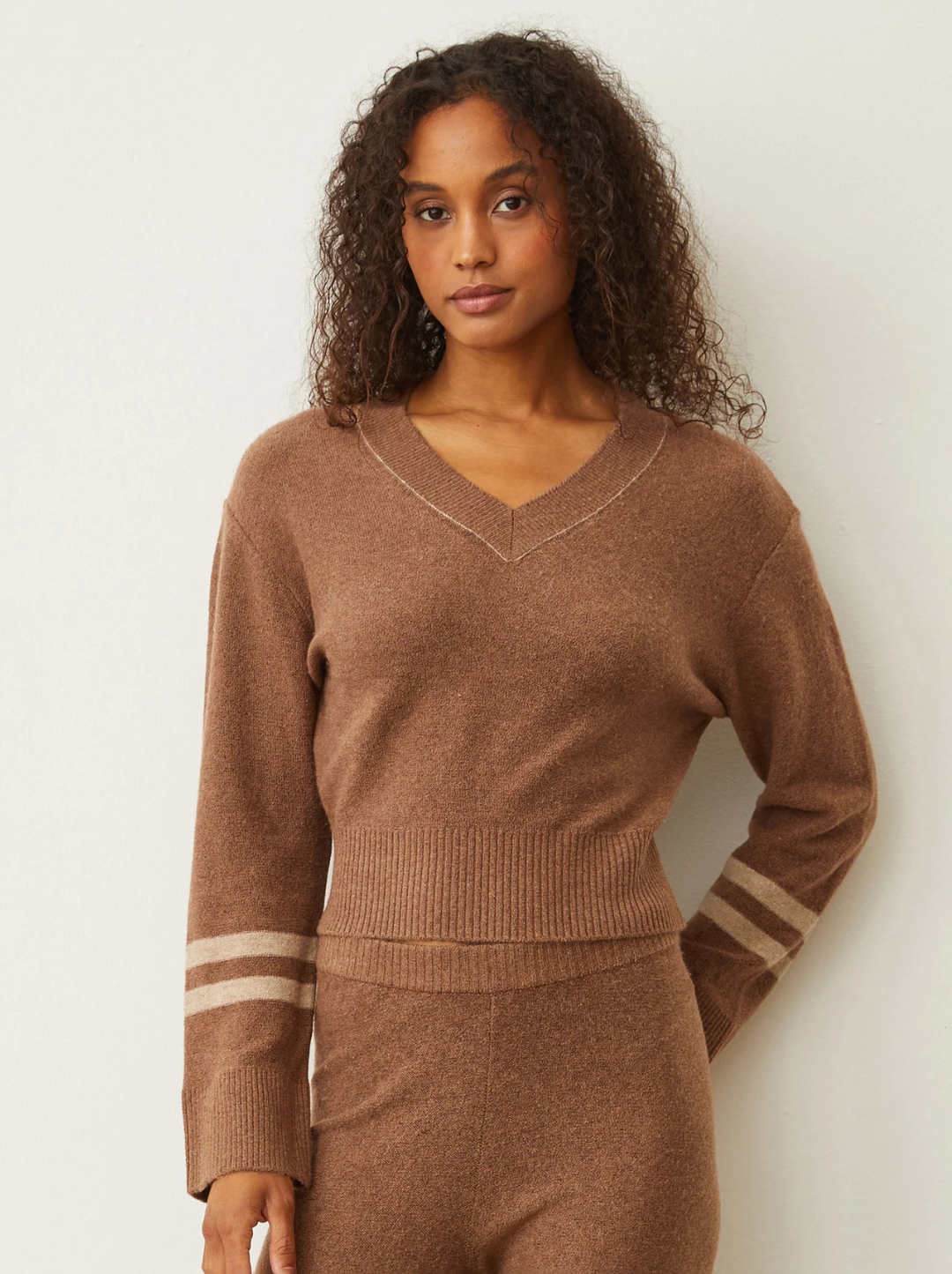 Plush Stripe Sweater