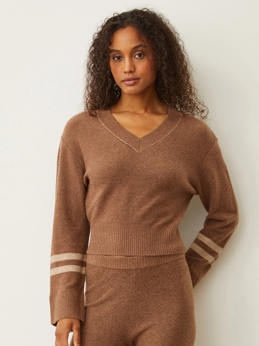 Plush Stripe Sweater