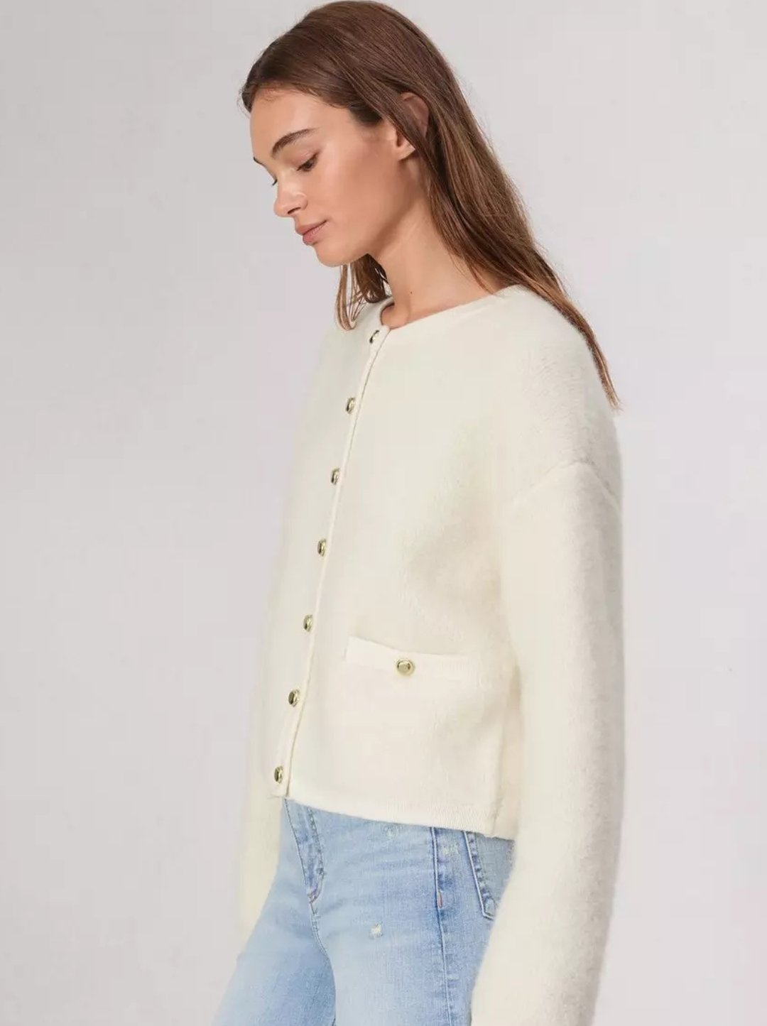 Kaia Boucle Cardigan