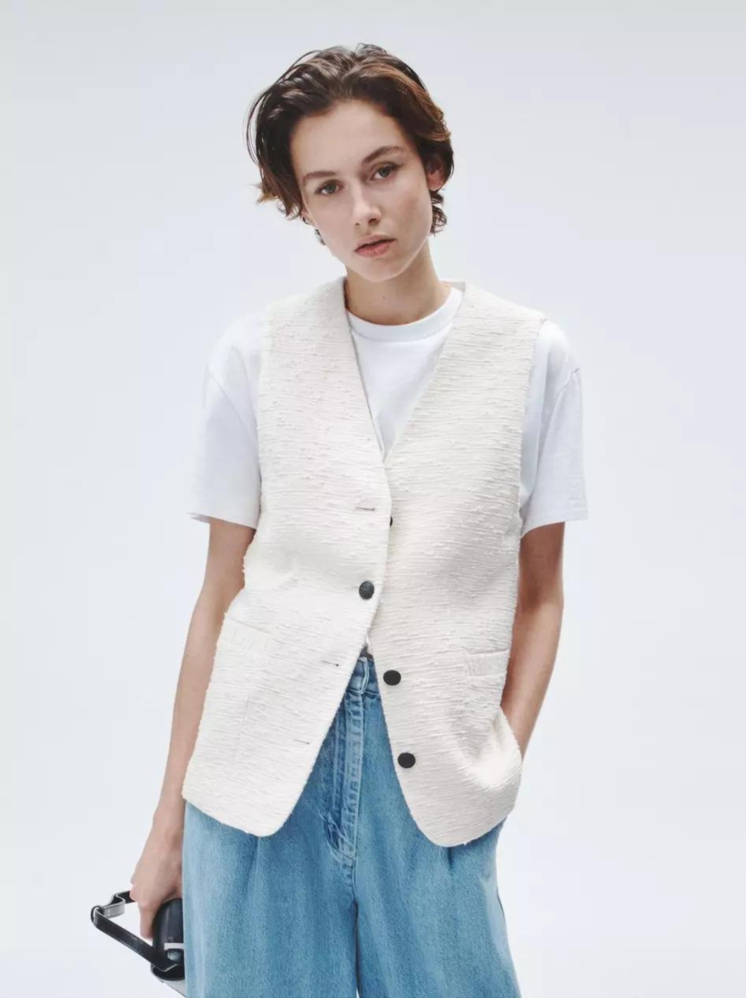 Charlotte Linen Vest