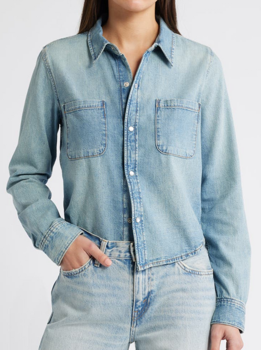 Slim Denim Shirt