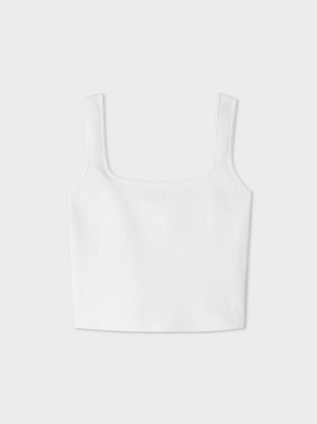 Superfine Organic Cotton Square Neck Tank